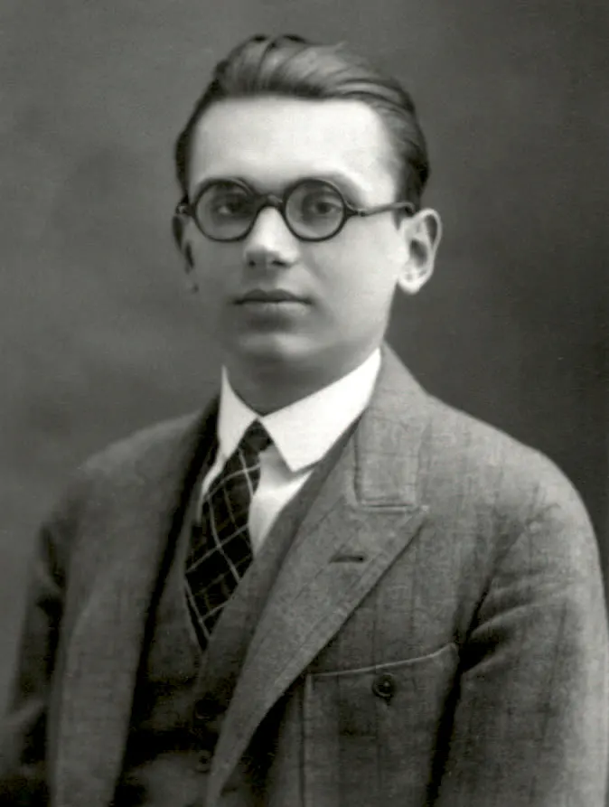 Курт Гёдель студентом, 1925